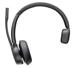 HP Poly Auriculares Poly Voyager 4310 con certificación de Microsoft Teams + adaptador BT700 + Soporte de carga