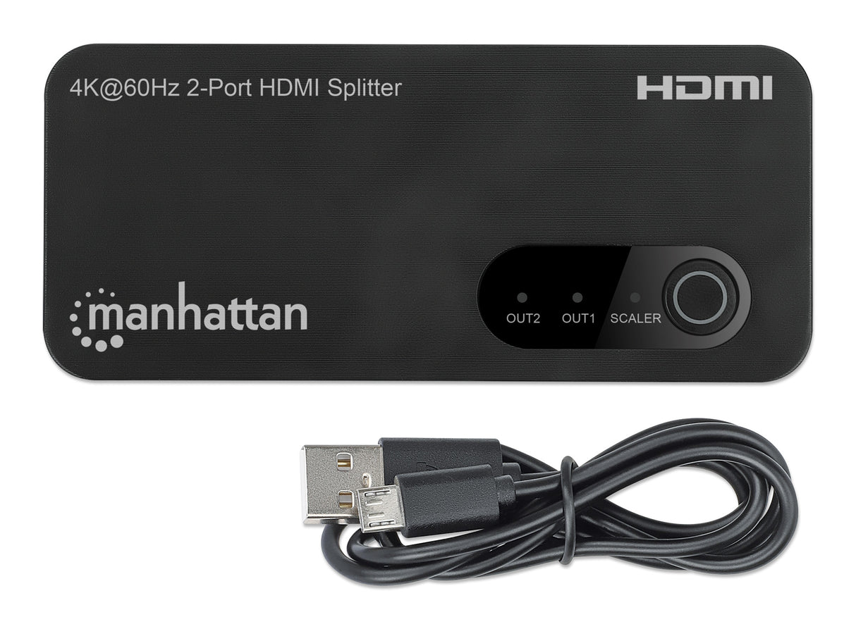 Manhattan 207614 Divisores de vídeo 2 HDMI 2x HDMI