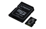 Kingston Technology Tarjeta micSDHC Canvas Select Plus 100R A1 C10 de 64 GB + ADP Memoria Flash 64 GB MicroSDXC 100 MB/s UHS-I