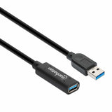 Manhattan 153737 Cable USB 3.2 Gen 1 (3.1 Gen 1) USB A USB A Macho