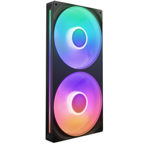 NZXT RF-U28HF-B1 sistema de refrigeración de computadora Gabinete de la computadora Ventilador Negro 1 pieza(s)