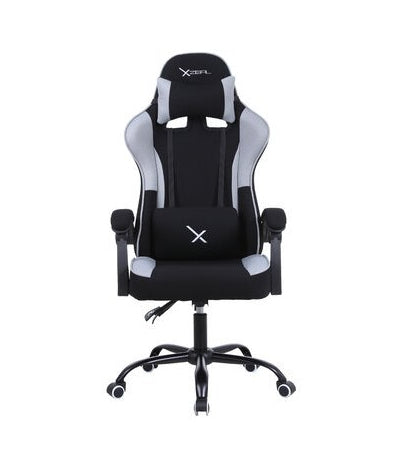 XZEAL XZSXZ20B silla para videojuegos Descansabrazo para juego, Negro, Gris, 850 mm