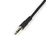 StarTech.com Adaptador de Auriculares con Micrófono Mini-Jack 3,5mm 4 pines a Conectores Separados de Auriculares y de Micrófono - M a 2xH divisores de audio 3.5 mm 2 x 3.5 mm Macho Hembra