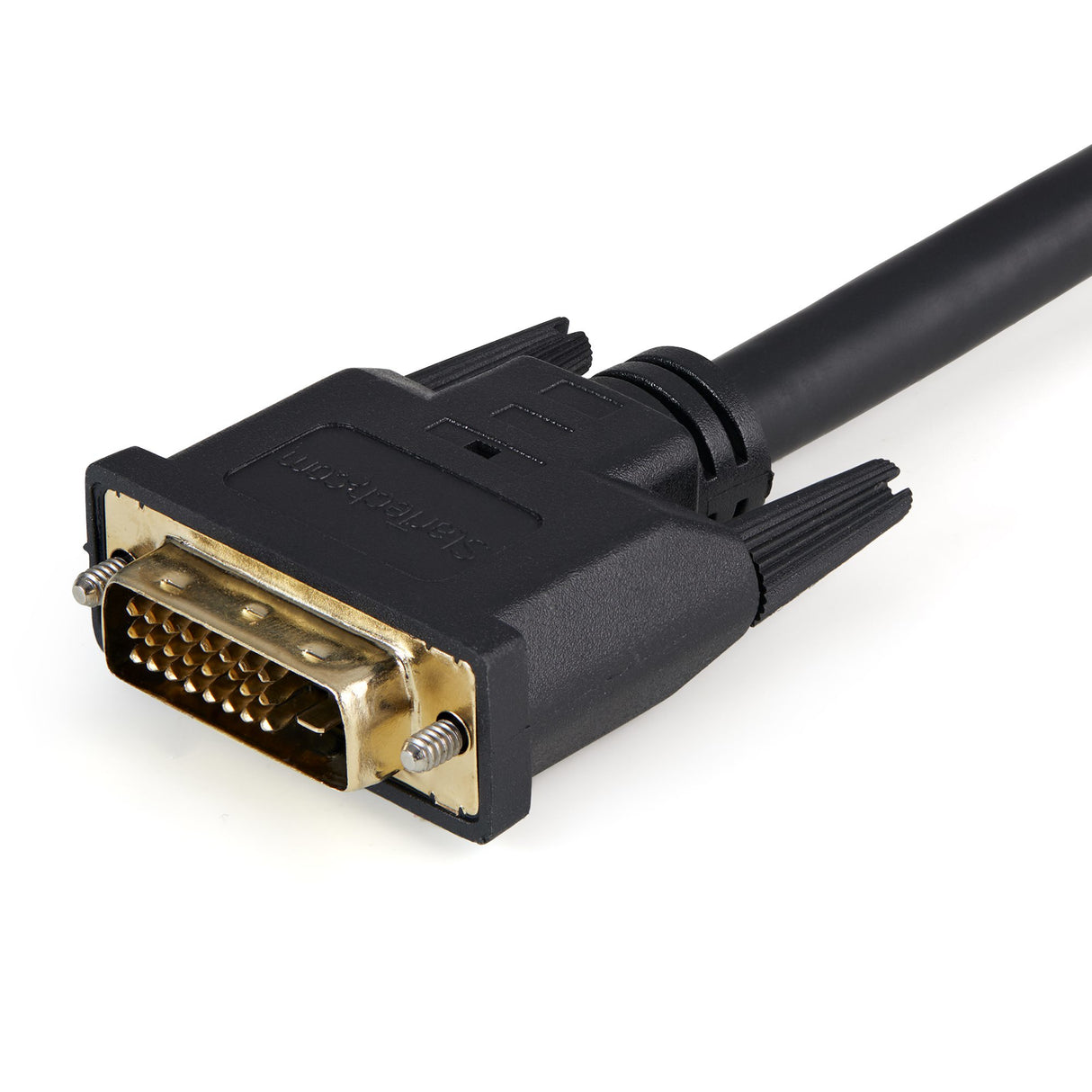 StarTech.com Cable Duplicador Divisor de Vídeo DVI-D de 2 Puertos Salidas Compacto - Bifurcador Cable 0,3 m DVI-D 2 x DVI-D Macho