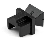 StarTech.com Paquete de 100 Cubiertas Guardapolvos RJ45 - Tapas de Cubierta Reusables RJ45 - Protector Bloqueador de Pue