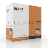 Nexxt Professional U/UTP GRIS Cat6 CMR 23AWG 305m