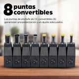 Manhattan Adaptador Universal de Corriente adaptadores e inversores de corriente Portátil Interior CA a CC 100 - 240 V