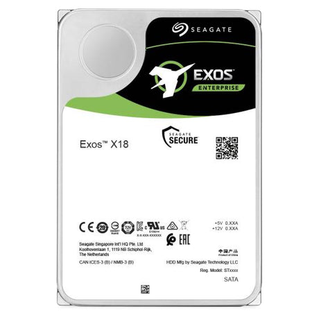 Seagate Enterprise ST18000NM000J discos duros internos 18 GB 7200 RPM 256 MB 3.5 cm (3.5")