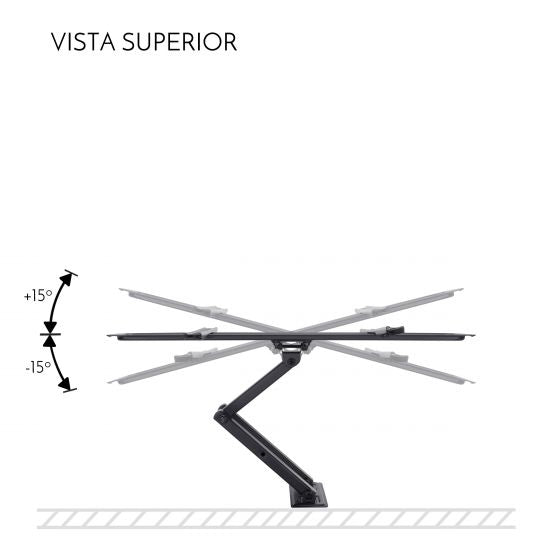 Steren STV-105 soporte para TV 177,8 cm (70") Negro