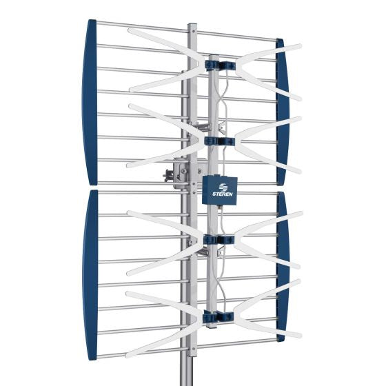 Steren ANT-XTREME antena de televisión Exterior 13 Db, Aluminio, Azul, UHF