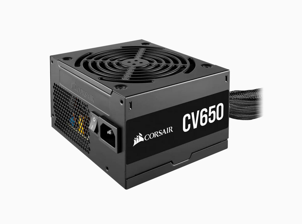 Corsair CP-9020236-NA unidad de fuente de alimentación 650 W Negro, 100 - 240 V, 130 W, 624 W