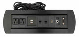 Manhattan 164863 bases múltiples 1,5 m Interior Negro FCC