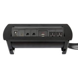 Manhattan Caja de conexión para mesa bases múltiples 1,5 m Interior Negro FCC