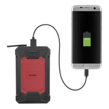 Steren MOV-123 batería externa 7000 mAh Negro, Rojo | Baterías externas