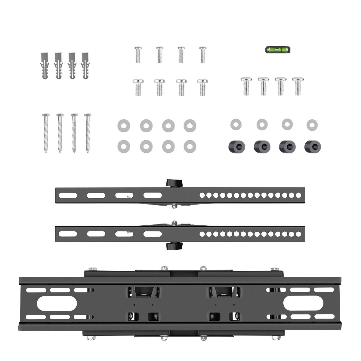 Steren STV-116 soporte para TV 177.8 cm (70") Negro, 100 x 100 mm, 600 x 400 mm