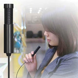 Mini Micrófono para PC BROBOTIX 651596, Conexión USB, Frecuencia de 20Hz-20kHz, Cable de 1.5 metros
