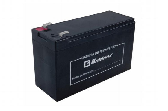 Koblenz AB129AH 12 V, 1 pieza(s), 9000 mAh, Negro, 46-4087-00-6 | Baterías para sistemas ups