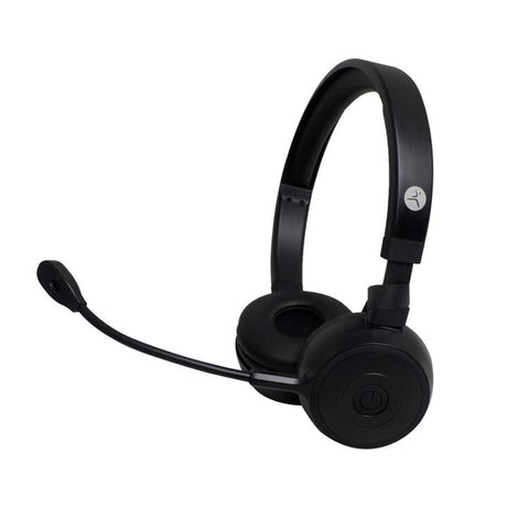 TechZone TZDIBT02 audífono y auriculare Auriculares Diadema Oficina/Centro de llamadas Bluetooth Negro