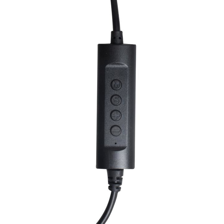 TechZone TZDIA01 audífono y auriculare Audífonos Alámbrico Diadema Oficina/Centro de llamadas USB tipo A Negro