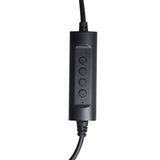 TechZone TZDIA01 audífono y auriculare Audífonos Alámbrico Diadema Oficina/Centro de llamadas USB tipo A Negro