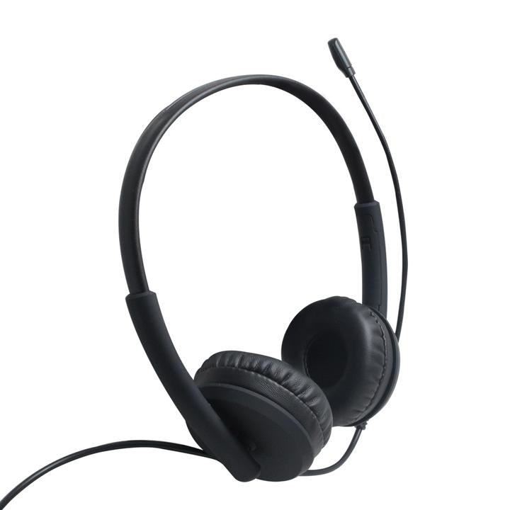TechZone TZDIA01 audífono y auriculare Audífonos Alámbrico Diadema Oficina/Centro de llamadas USB tipo A Negro