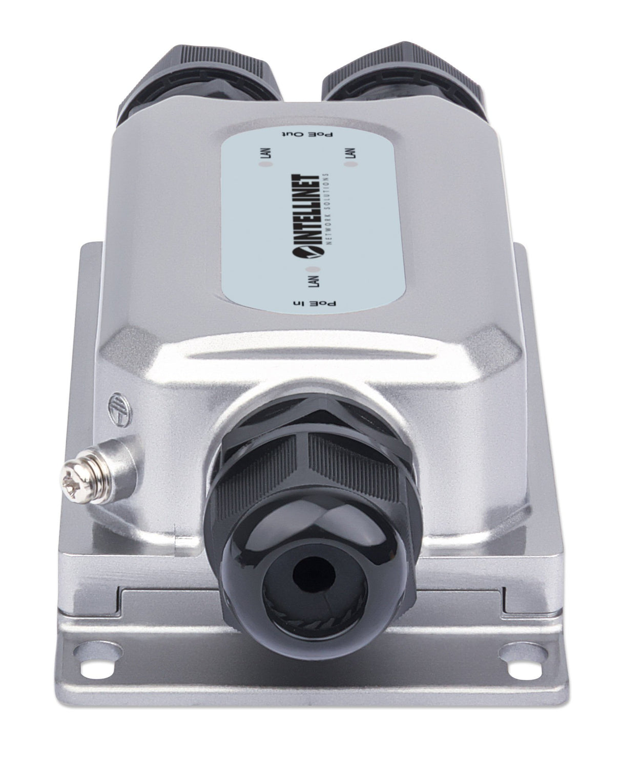 Intellinet Prolongateur PoE++ Gigabit extérieur 2 ports antichoc et antivandale, extension PoE jusqu'à 100 m, budget 60