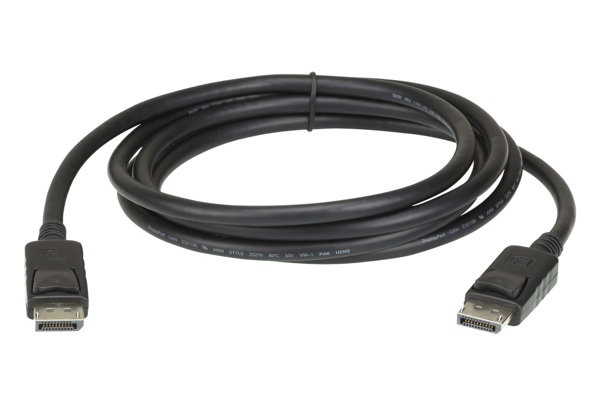 ATEN 2L7D02DP cable DisplayPort 2 m Negro