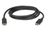 ATEN 2L7D02DP cable DisplayPort 2 m Negro