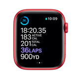 APPLE WATCH MOD. M00M3LZ/A S6 44MM GPS RED