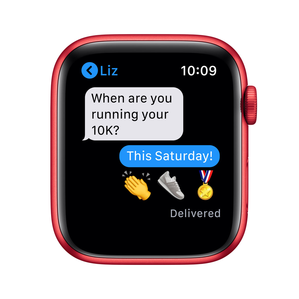APPLE WATCH MOD. M00M3LZ/A S6 44MM GPS RED