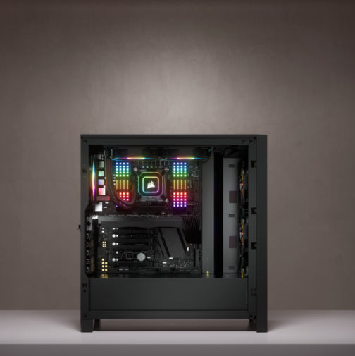 Corsair iCUE 4000X RGB Midi Tower Negro