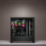 Corsair iCUE 4000X RGB Midi Tower Negro