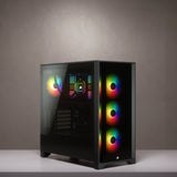 Corsair iCUE 4000X RGB Midi Tower Negro