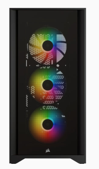 Corsair iCUE 4000X RGB Midi Tower Negro