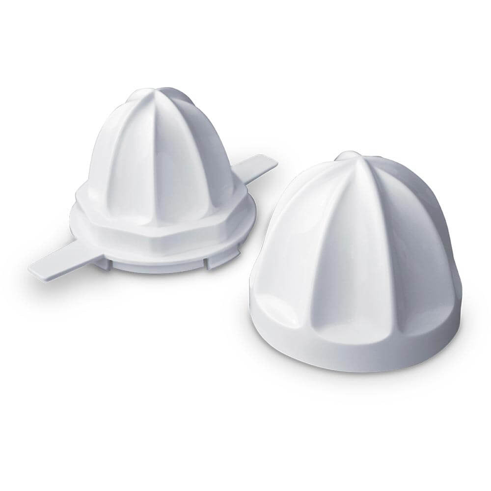 Oster FPSTJU407W-013 exprimidor Exprimidor manual Transparente, Blanco, 187 mm, 187 mm, 220 mm