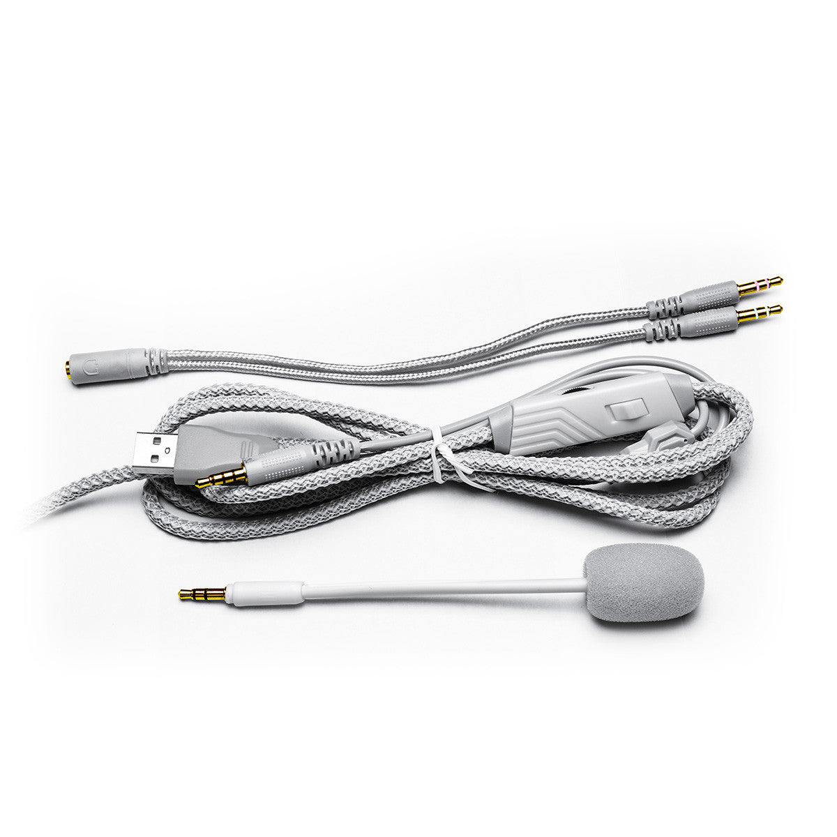 Yeyian YDG-33406 auricular y casco Auriculares Alámbrico Diadema Juego Blanco