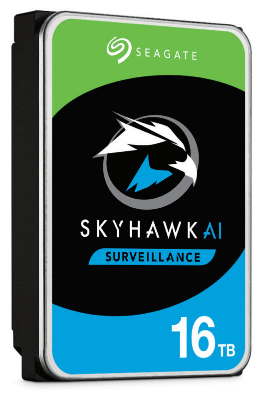 Seagate SkyHawk AI disco duro interno 16 TB 7200 RPM 256 MB 3.5" Serial ATA III