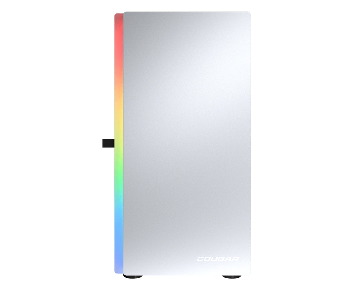 COUGAR PURITY RGB Mini Tower Blanco, Micro ATX, Mini-ITX, Multi, CGR-5PC4W-RGB