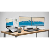 Kensington Base para Notebook Easy Riser Go SmartFit (Color Negra, Hasta 17") Laptop SmartFit™