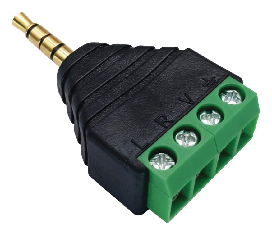 Epcom EP-CON311 conector 3.5mm - 4-Pin Negro, Verde