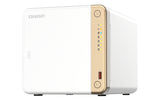 QNAP TS-462-4G Servidor 0 GB Serial ATA III 3.5,M.2,2.5 cm (3.5,M.2,2.5") 2
