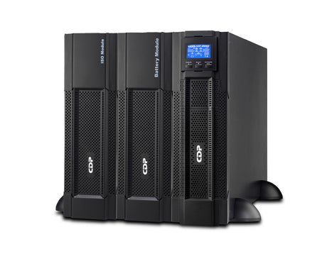 CDP UPO22-10RTAXK 10KVA/10KW KIT UPS Online Incluye PM TM BM MBS1 PF UL, FCC, 220 Vac 10U UPS Doble conversión (en línea) 10 kVA 10000 W Seno