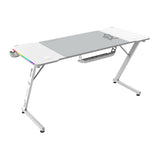 Escritorio Gaming Balam Rush MRX6000, Superficie 120x60cm, Altura Ajustable, Porta Auriculares