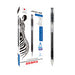 8600 - Zebra 8600 bolígrafo de gel Ambidextro Si Bolígrafo de gel con tapa Negro