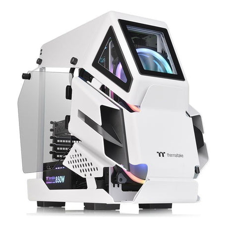 Thermaltake AH T200 Snow Micro Tower Blanco, Micro ATX, Mini-ITX, SPCC