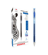 8601 - Zebra 8601 bolígrafo de gel Ambidextro Si Bolígrafo de gel con tapa Azul
