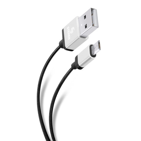Steren USB-347 cable USB 1 m USB A Micro-USB A Negro