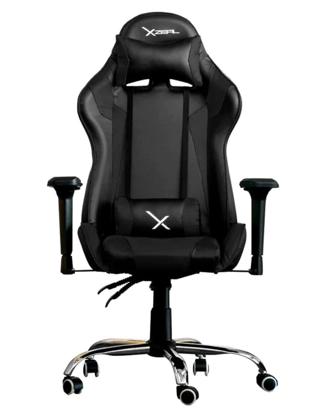 XZEAL XZ10 Silla universal para juegos asiento acolchado Negro, 115 kg, respaldo acolchado, 130 cm