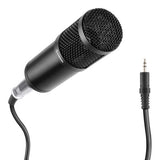 Steren MIC-650 micrófono Negro Micrófono para PC, 20 - 20000 Hz, 1000 Ohmio, Alámbrico