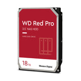 Western Digital Red Pro disco duro interno 18 TB 7200 RPM 512 MB 3.5" SATA